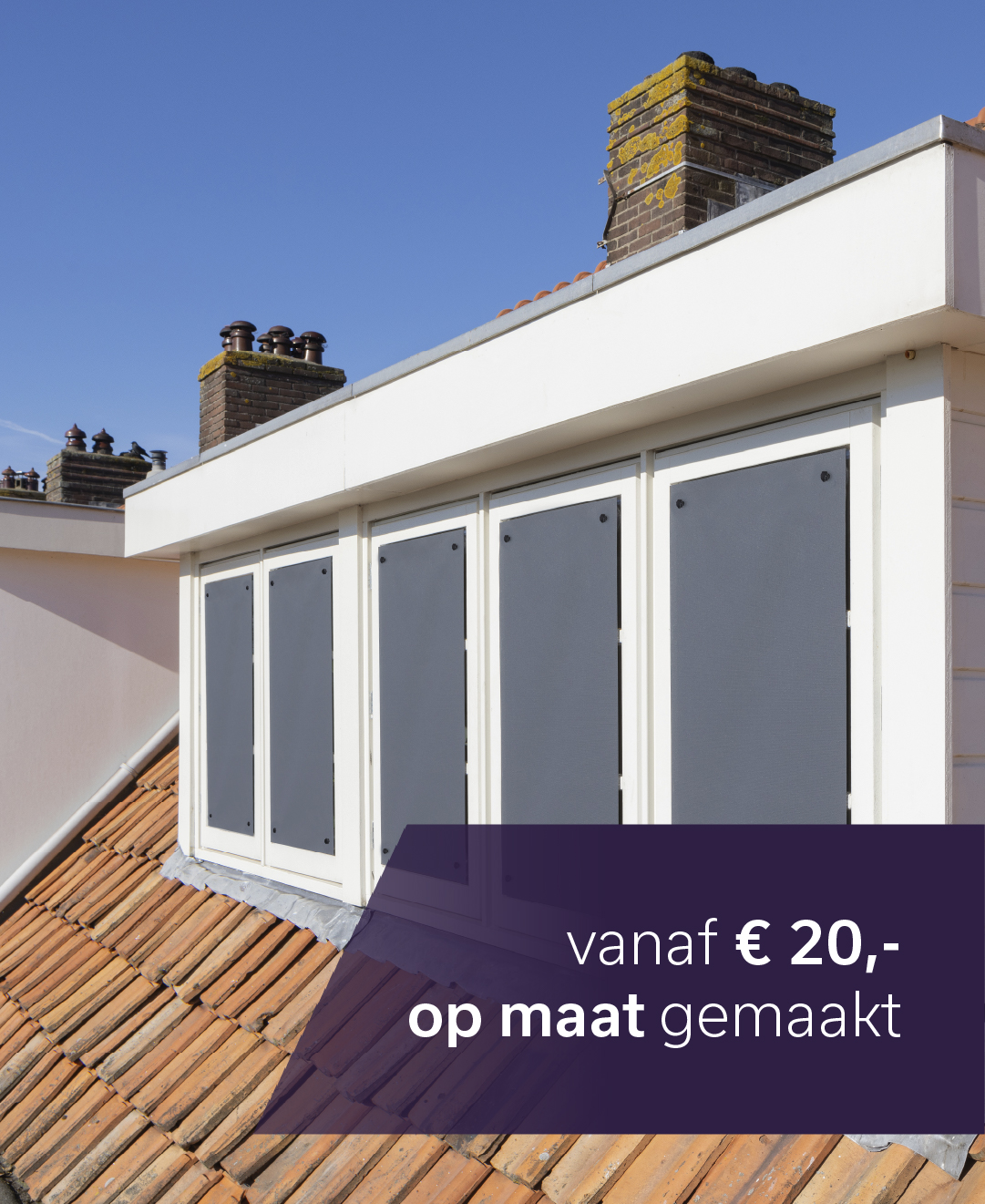 Bescherm je woning tegen de zomerhitte met screens met zuignappen
